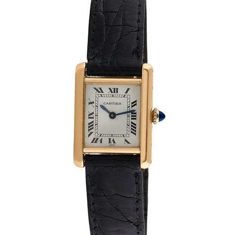 vintage cartier ladies watches